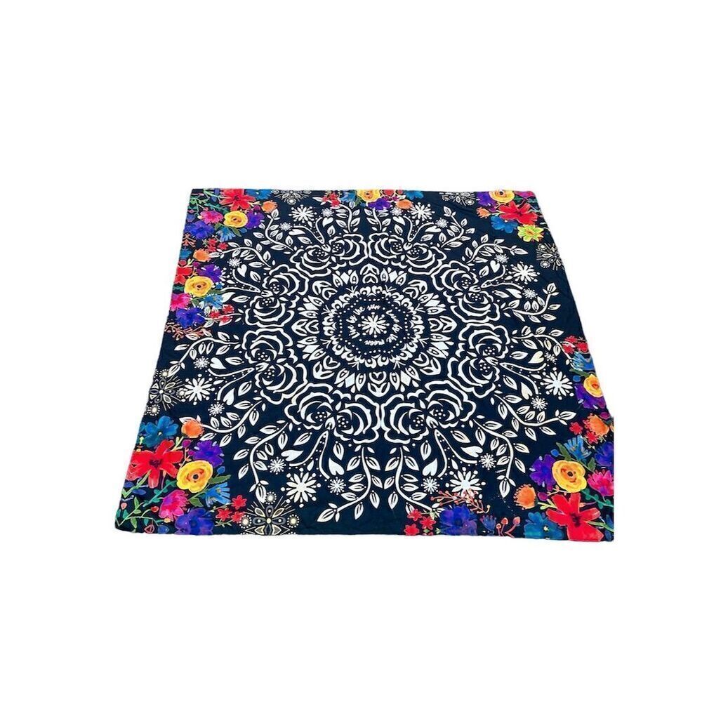 Mandala Floral Tapestry Wall Hanging